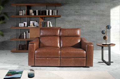 3072 - Walnut and Glass Shelf