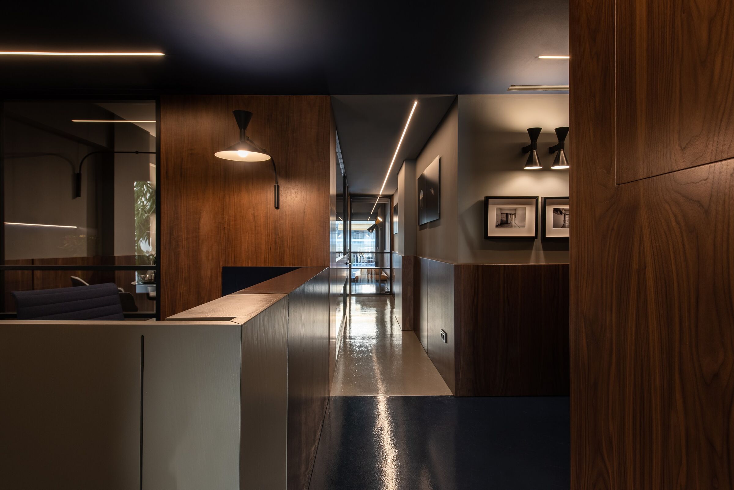 View towards the Owner's Office