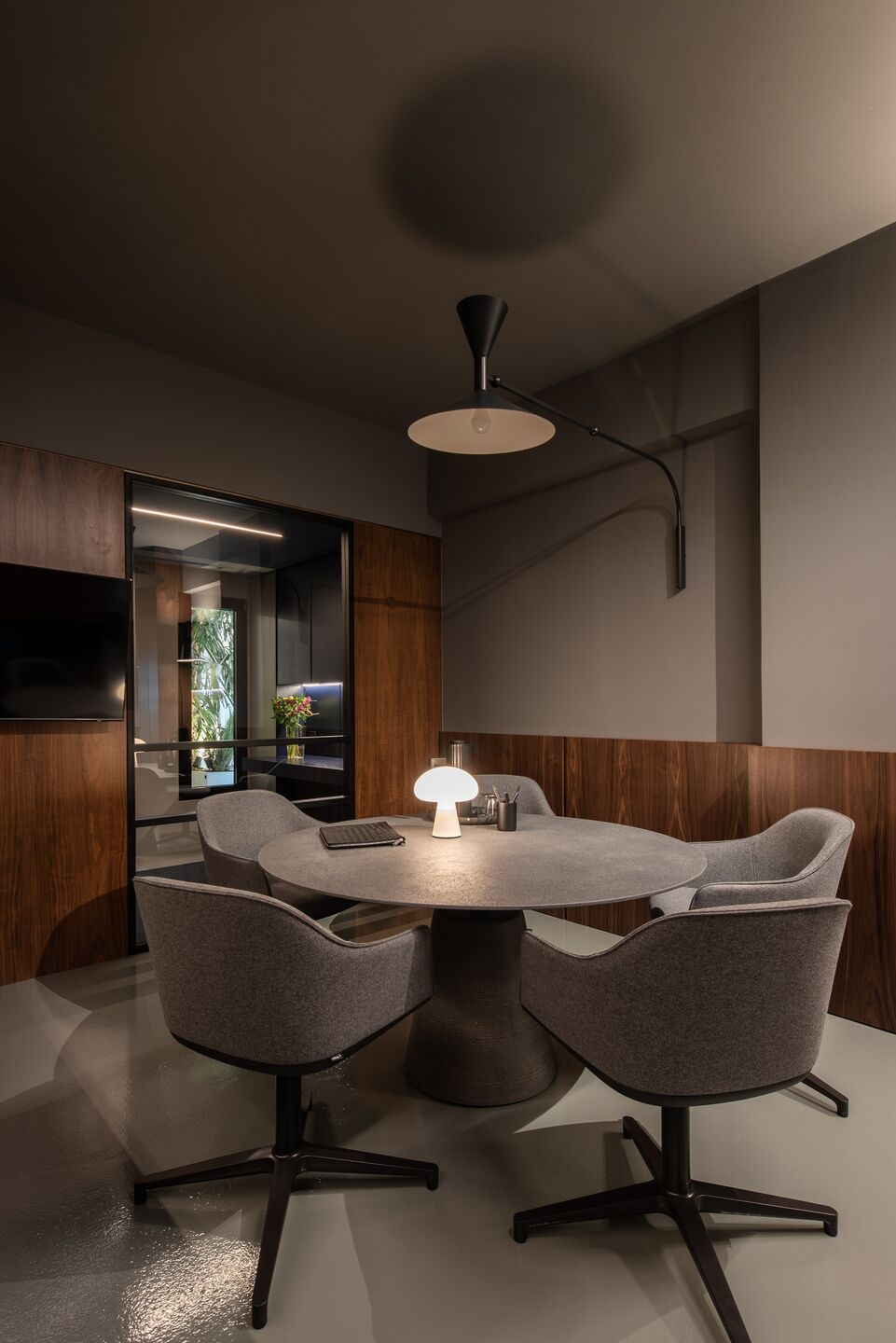 Greenery and Conference Area dialogue