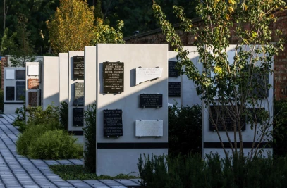 The Memorial Park in Warsaw