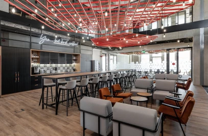 Logistics in a dynamic interior