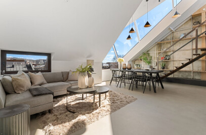 Tom Ford inspired attic apartment