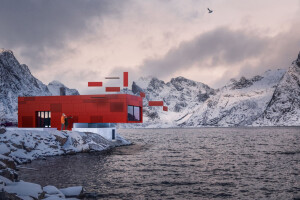 Steni Colour Reuse - concept for sustainable reuse of façade panels