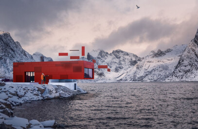 Steni Colour Reuse - concept for sustainable reuse of façade panels